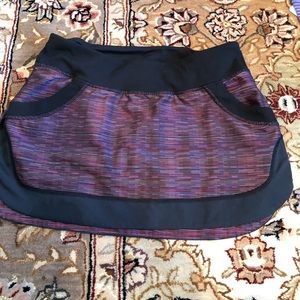 Lululemon Run For All Skort, Multi color, Sz 6